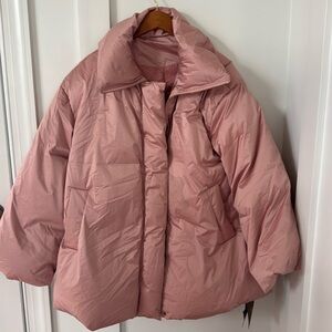 NWT Gentle Herd Blush Puffer Jacket Size L